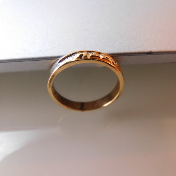 Gold baby ring 10k Size 2 1/2 - Picture 4 of 5